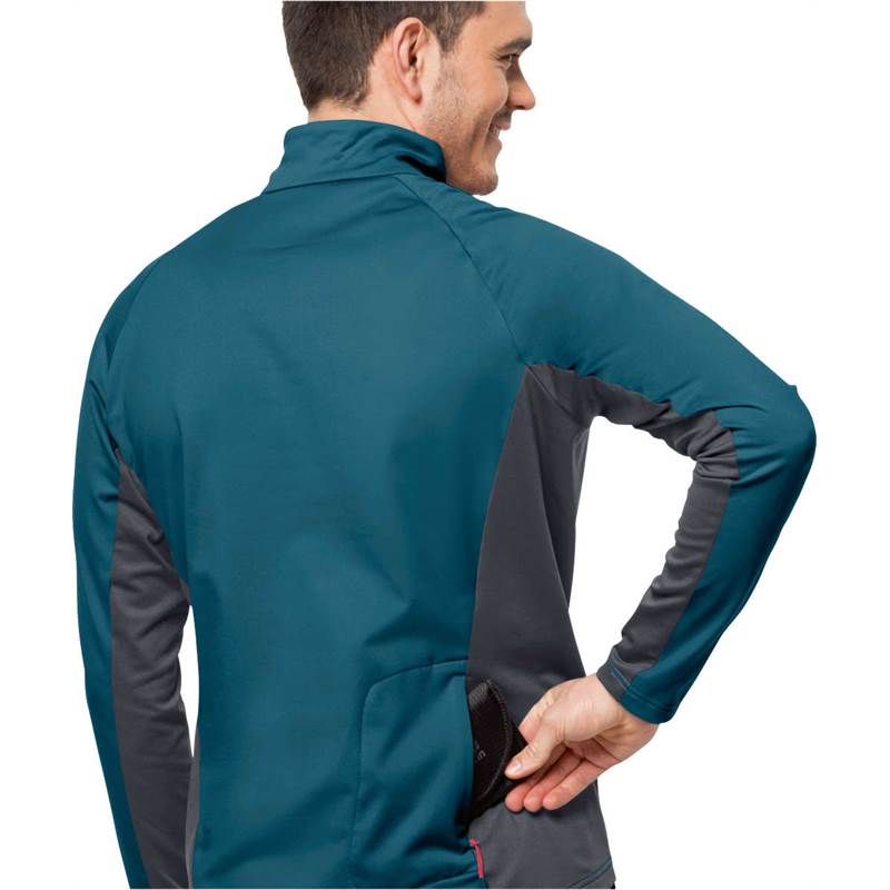 Jack Wolfskin Mens Morobbia Half-Zip T-Shirt-4